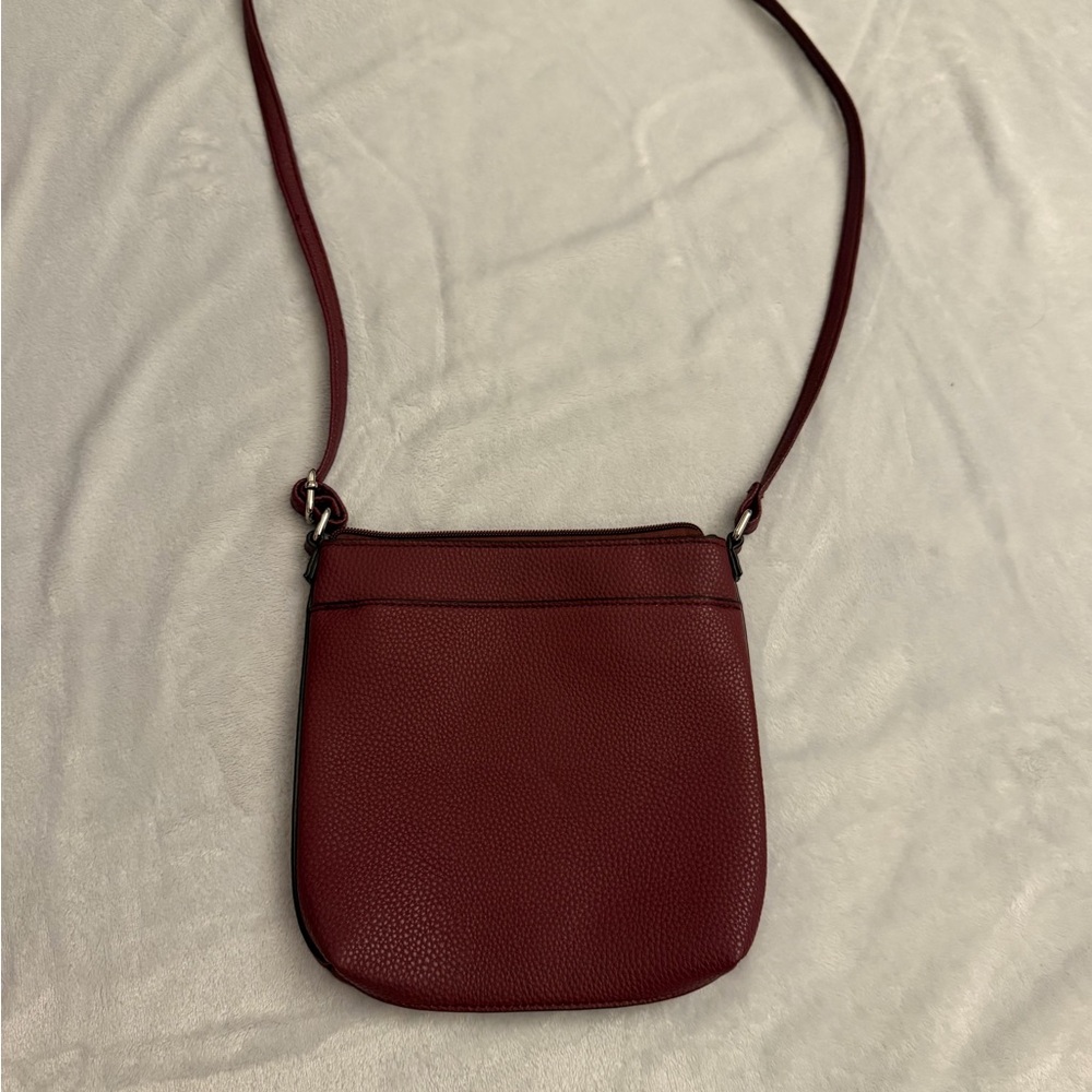 Burgundy Crossbody Bag